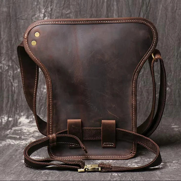 Men's Waist Bag, Handmade Genuine Leather