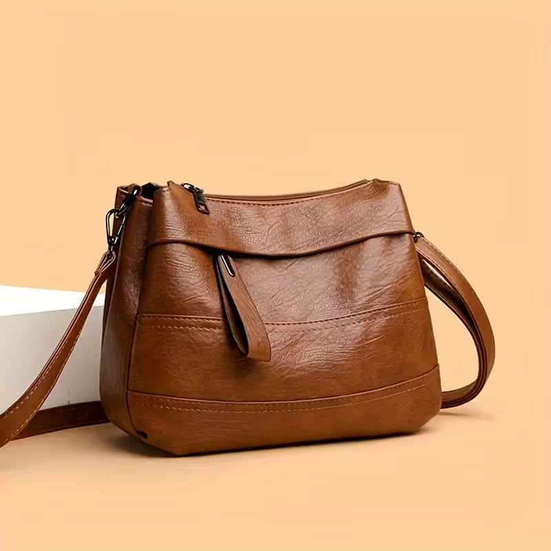 💝Women's leather shoulder bag