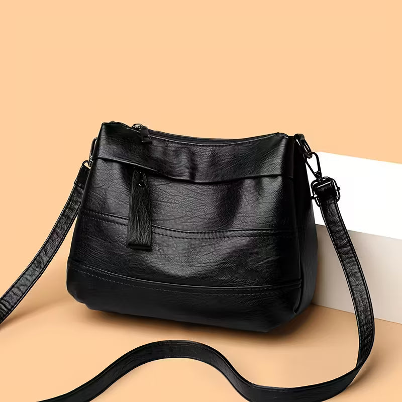 💝Women's leather shoulder bag