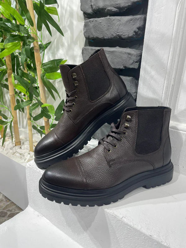 Handcrafted Leather Ankle Boot