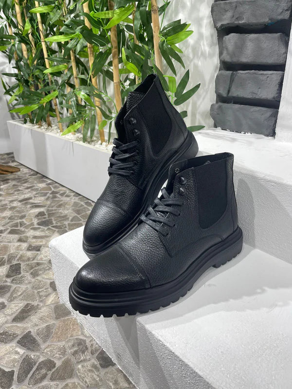 Handcrafted Leather Ankle Boot