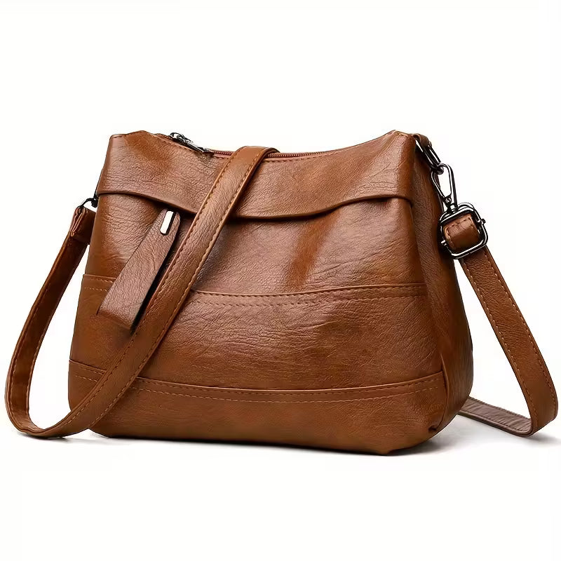 💝Women's leather shoulder bag