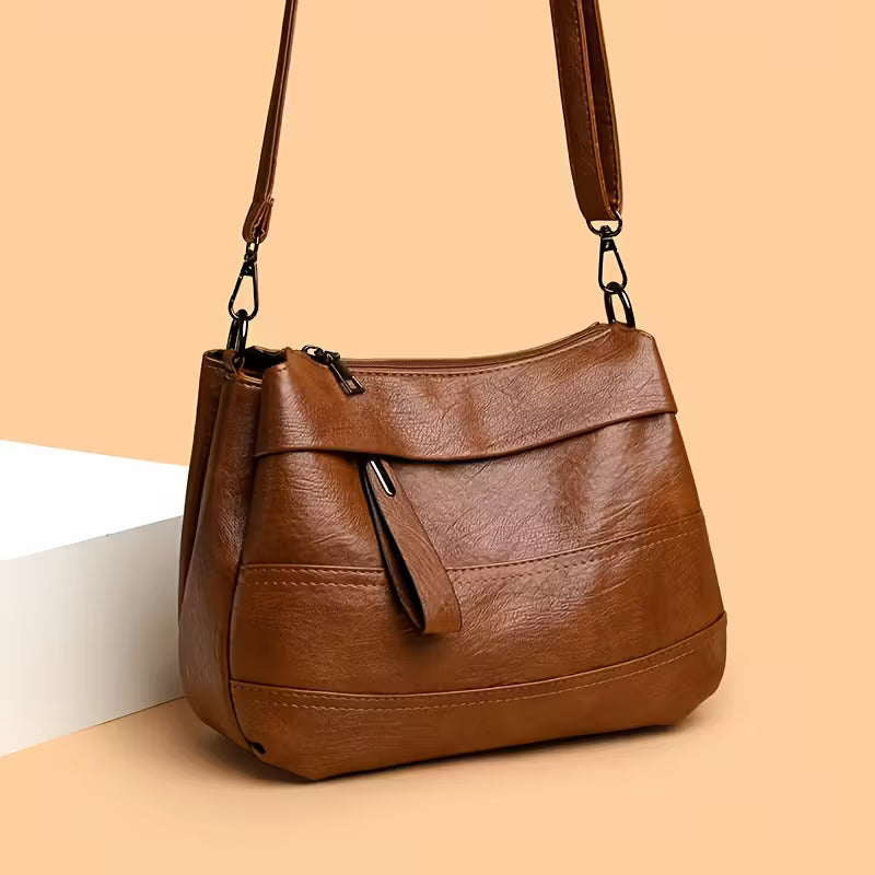 💝Women's leather shoulder bag
