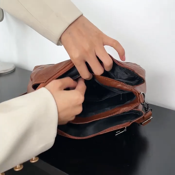 💝Women's leather shoulder bag