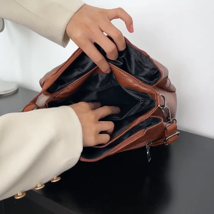 💝Women's leather shoulder bag